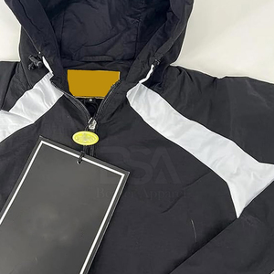 Top Trending Custom Design Men's Polyester Windbreaker Jacket and <b>Shorts</b> Tracksuit Set Full Zip-Up <b>Nylon</b> Windbreaker Suit - Product Image 4