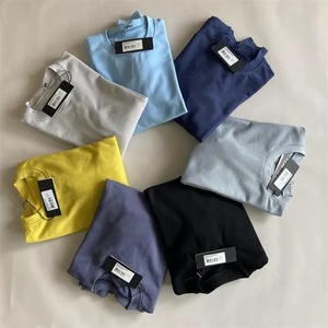 เสื้อคอกลมแขนยาวของผู้ชายเสื้อธรรมดาคอกลมแบบลำลองเสื้อ100% บริษัทที่มีน้ำหนักมากกำหนดเองขนาดพิเศษ - Product Image 6