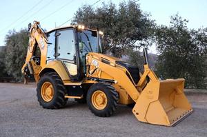 Chargeuse-pelleteuse sur pneus CAT 420 et CAT 440 d'origine, 20 tonnes, 4x4, haute performance, machines d'occasion, meilleur prix de gros - Product Image 5