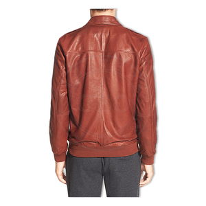 Vestes d'hiver en cuir tendance pour hommes - Product Image 2