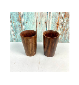 ถ้วยแก้วทำจากไม้สำหรับทำน้ำดื่มสำหรับตกแต่งโต๊ะในห้องครัวงานฝีมือจากธรรมชาติ - Product Image 2