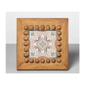 Wooden <b>Family</b> Photo <b>Frame</b> Square Shape Affordable Photo Display Stand Gift Box Packaging Available for Special Occasions - Product Image 6