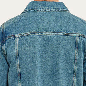 แจ็กเก็ตผ้ายีนส์ของผู้ชายแจ็กเก็ตผ้าเดนิมผ้าฝ้าย100% ดีไซน์ล่าสุด - Product Image 6