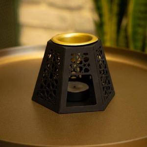 Quemador de incienso de madera con base de encaje rosa, difusor de aromaterapia, material de bambú, uso en todas las estaciones, decoración del hogar, regalo para Ramadán y Eid. - Product Image 5