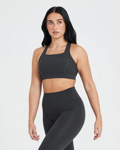 New Quick Dry Heather Yoga Women Sports Bra Adults Breathable Fitness Yoga Custom High Impact Sports Bra Made Women Sport Bra - Product Image 4