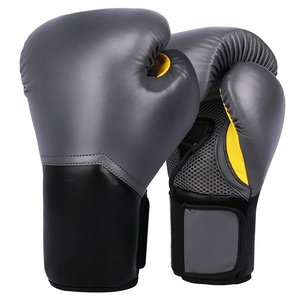 Guantes de Boxeo Profesionales Personalizados para Entrenamiento de Sparring para Adultos, Soporte de Muñeca con Cierre de Velcro, Diseño de Dedos Completos que Absorbe la Humedad - Product Image 2