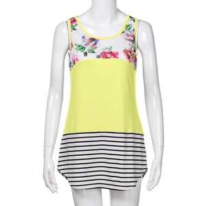 Womens Tank <b>Top</b> Lightweight <b>Sleeveless</b> Everyday Apparel Soft Fabric For Casual <b>Summer</b> Fashion OEM ODM Factory - Product Image 5