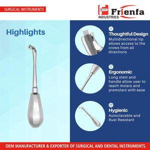 Separador de Coronas Dentales, Removedor de Coronas, Elevador de Coronas, Espaciador de Coronas para Extracción de Coronas, Restauración, Extracción y Cuidado Bucal - Product Image 4