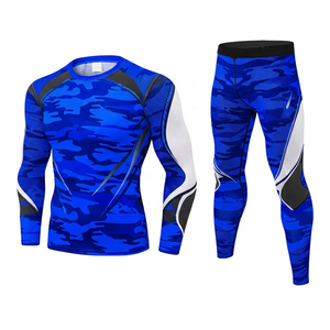 Combinaisons de compression respirantes de haute qualité fabriquées au Pakistan, en Spandex/Polyester, avec fermeture élastique à la taille, étiquette privée, sublimation - Product Image 4