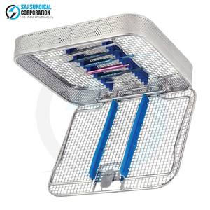 Cesta Oftálmica Micro, Tapa Manual de Acero Inoxidable, Instrumento de Cirugía Ocular, Esterilización Segura, Reutilizable y Duradero - Product Image 3