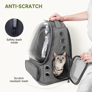 Küçük köpekler ve kediler için nefes kedi taşıyıcı sırt çantası, katlanabilir seyahat kabarcık evcil hayvan çantası, şeffaf kedi sırt çantası <span class=keywords><strong>20</strong></span> <span class=keywords><strong>Lbs</strong></span> kadar - Product Image 6