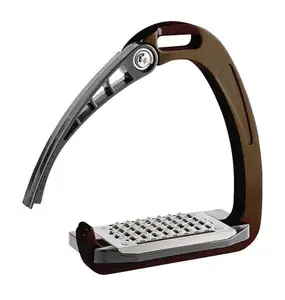 Estribos de Seguridad SHEMAX 2023 de Alta Calidad para Equitación, Fabricados en Aluminio y Material Polimérico Especial, Flexibles y Seguros - Product Image 1