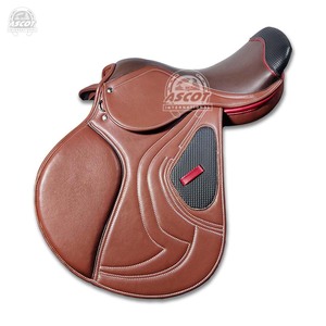 Selle de cheval anglaise personnalisée de haute qualité en cuir importé néoprène ss raccords outillage à main en gros - Product Image 6