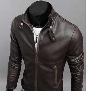 STREET Style Hommes Veste en Cuir Vente en Gros Vestes en Cuir pour Hommes - Product Image 6
