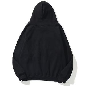 Sudadera con capucha de gran tamaño unisex, sudaderas con capucha personalizadas, bolsillo frontal con cremallera, ropa de calle con estampado Digital de invierno, Material grueso de talla XL - Product Image 1