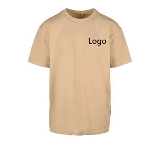 Camiseta Extra Grande para Hombre, Nueva Llegada, Transpirable, 100% Algodón, Lavado Ácido, Estilo Holgado, Lisa, Peso Pesado, Cómoda - Product Image 1