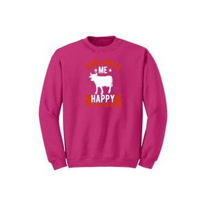 เสื้อกันหนาวผ้าฝ้ายผสมกับลายสัตว์พิมพ์ลายสไตล์ลำลองมี12สีให้เลือก260-280 - Product Image 5