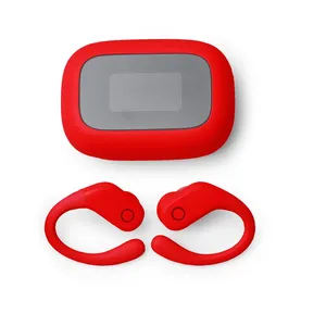 Écouteurs sans fil argentés personnalisés, gadgets promotionnels USB - Product Image 3