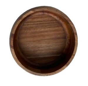 Bol en bois moyen à grain horizontal - Product Image 3