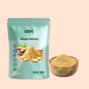 خلاصة الزنجبيل في الماء مستخلصات نباتية قابلة للذوبان في الماء منتجات الرعاية الصحية مسحوق الزنجبيل المستخلص من جذور الزنجبيل - Product Image 1