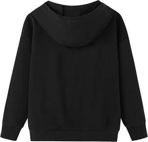 Sudadera Ligera y Cálida para Niños con Capucha Ajustable y Puños Elásticos 100% Poliéster Personalizable - Product Image 2