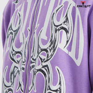 เสื้อฮู้ดแบบสวมหัวสำหรับผู้ชายแขนยาวสีพื้นดีไซน์ใหม่ - Product Image 5