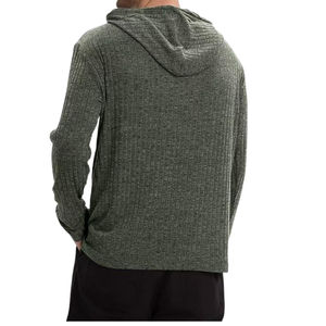 เสื้อฮู้ดผู้ชายคุณภาพสูงสำหรับฤดูใบไม้ร่วง/ฤดูหนาว ผ้าฝ้ายฟลีซพรีเมียม สวมใส่สบาย อุ่น ทันสมัย สไตล์ลำลอง - Product Image 2