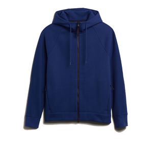 Mosaic Impex Custom Men's Blue Cotton Pullover Sudadera con capucha de gran tamaño Nueva llegada Zip Fleece Heavyweight para invierno - Product Image 1
