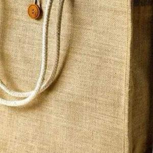 Vente en gros de sacs à provisions fourre-tout en toile de jute blanche naturelle avec logo personnalisé écologique Sacs à provisions en jute de luxe promotionnels OEM - Product Image 2