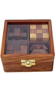 Premium Solid Wood <b>Puzzle</b> Set | Durable Handmade Construction | Wholesale Bulk Supply - Product Image 2