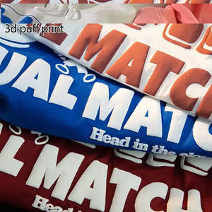 เสื้อฮู้ดสุดหรูแบบยูนิเซ็กซ์เสื้อฮู้ดกันหนาวคอตตอนพิมพ์ลายพัฟ3D ตามสั่งผู้ผลิตกำหนดได้เอง - Product Image 5