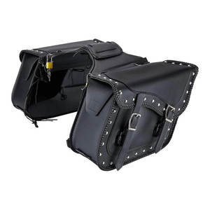 Sac de selle en cuir de mode durable, nouvelle conception, best-seller, logo personnalisé, taille moyenne, imperméable, sac de voyage pour moto - Product Image 2