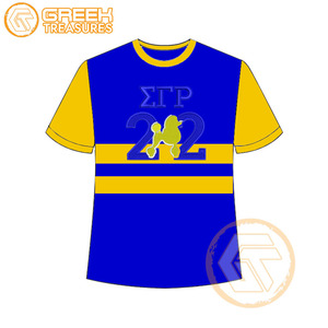 Vente en gros de t-shirt Sigma Gamma Rho pour femmes vêtements de sororité jersey de coton t-shirt respirant de haute qualité vêtements grecs pour femmes - Product Image 6