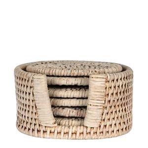 Gran oferta posavasos de mimbre de ratán, posavasos de mimbre ovalado de lino tejido de yute, posavasos de mimbre para mesa de comedor, soporte resistente al calor de SCI - Product Image 1