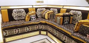 Canapé de style Majlis arabe, design classique, ensemble élégant pour salon, sièges d'angle luxueux, design gain de place - Product Image 2