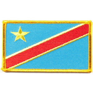 Insignia de suministros de fábrica, parche bordado con logotipo personalizado, parche para planchar para banderas, insignias tejidas personalizadas, venta al por mayor, OEM - Product Image 1