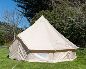 Vente en gros 500X500cm imperméable coupe-vent cloche toile tente <span class=keywords><strong>Tipi</strong></span> 5m 6 personne famille Couple Camping randonnée extérieur jardin tente - Product Image 6