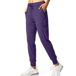 Personalizado Casual Hip Hop Estilo Logo Cómodo Algodón Harem Jogger Pantalones Multicolor Pantalones de chándal Mujeres low Rise joggers - Product Image 1