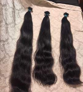 2025 dernière trame d'extension de cheveux de tressage bouclés de Style temple indien 3 faisceaux de cheveux humains noirs naturels bruts avec des femmes de Style de vague - Product Image 1