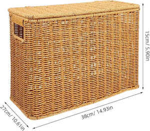 Panier en rotin manuel écologique de luxe Rangement élégant et pratique pour la décoration de jouets de lessive Home Made in Vietnam - Product Image 2