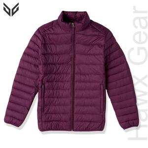 Top Selling Men's Winter Puffer <b>Jacket</b> High Quality Canvas Fabric Hooded <b>Collar</b> Lightweight for Outdoor Use - Product Image 1