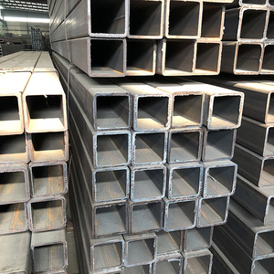 ท่อสี่เหลี่ยมคาร์บอน A36 SS400 Q345 Q195เหล็กไร้รอยต่อทนทานท่อสี่เหลี่ยมสีดำกลวงราคาถูก - Product Image 5