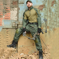 Pantalon d'extérieur de haute qualité pantalon de chasse équipement de chasse pantalon de camouflage pantalon de pêche avec genouillères ensemble d'extérieur