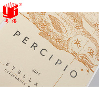 Etiquetas de Vino Personalizadas Impermeables GH Printing Percipio, Etiquetas Personalizadas para Botellas de Whisky y Brandy, Etiquetas de Vino