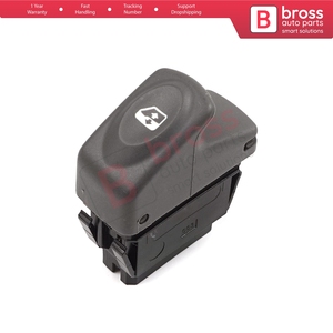Interruttore singolo alzacristalli BDP854 a 5 pin colore grigio per Kangoo Scenic Megane Logan MK1 <span class=keywords><strong>Clio</strong></span> Scenic MK2 7700838099 - Product Image 2