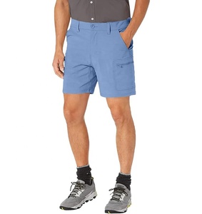 Shorts de golf pour hommes, été, séchage rapide, anti-plis, respirants, en tissu Oxford, taille mi-haute, avec logo personnalisé et cordon de serrage - Product Image 1