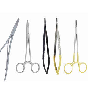 Ensemble d'instruments chirurgicaux en acier inoxydable, pinces ophtalmiques, pinces chirurgicales, personnalisable, haute qualité, classe I médicale, ciseaux TC, hôpital - Product Image 1