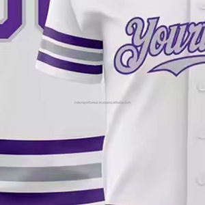 เสื้อฟุตบอลอเมริกัน เสื้อเบสบอล ชุดทีมมาตรฐานสากล สำหรับสโมสรกีฬา - Product Image 4