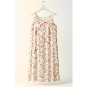 Abito estivo Plus Size con motivo floreale in Tulle Chiffon elegante - Product Image 4