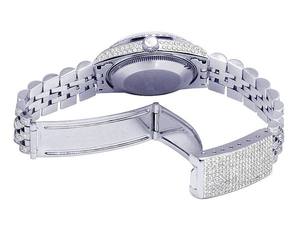 นาฬิกาสุดหรูสำหรับผู้ชายรุ่นลิมิเต็ด VVS Moissanite หน้าปัดโรมันประดับเพชรแบบญี่ปุ่นอัตโนมัติเคลื่อนไหวสไตล์ฮิปฮอปไอซ์ - Product Image 6